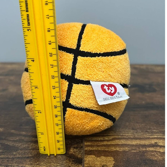 TY Pluffies TyLux 2005 Basketball Plush - Picture 4 of 4